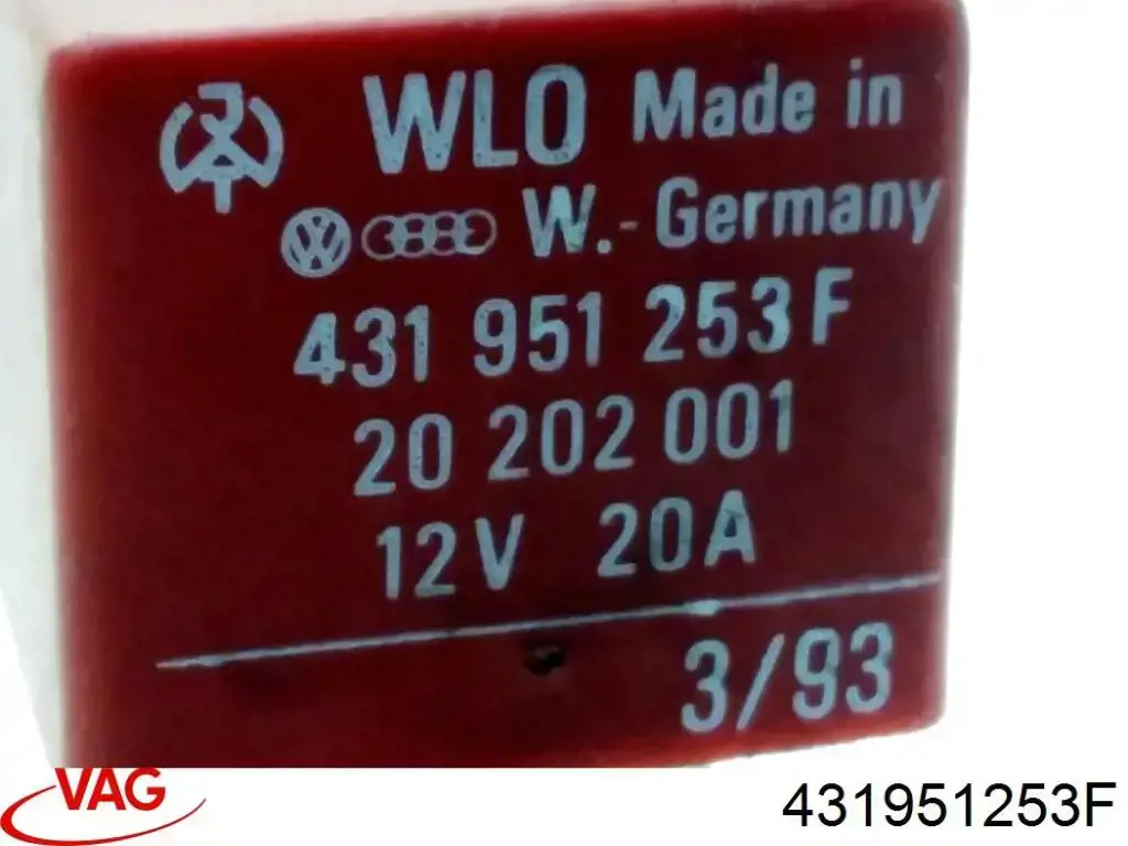  VAG 431951253F ціна, від 3.67 USD