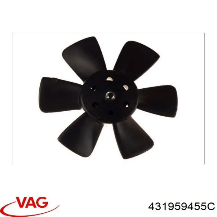 Вентилятор радіатора VAG 431959455C ціна, від 30.01 USD