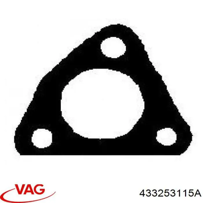 Прокладка прийомної труби глушника VAG 433253115A ціна, від 1.81 USD