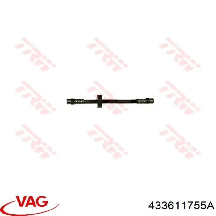 Шланг гальмівний задній VAG 433611755A ціна, від 4.75 USD