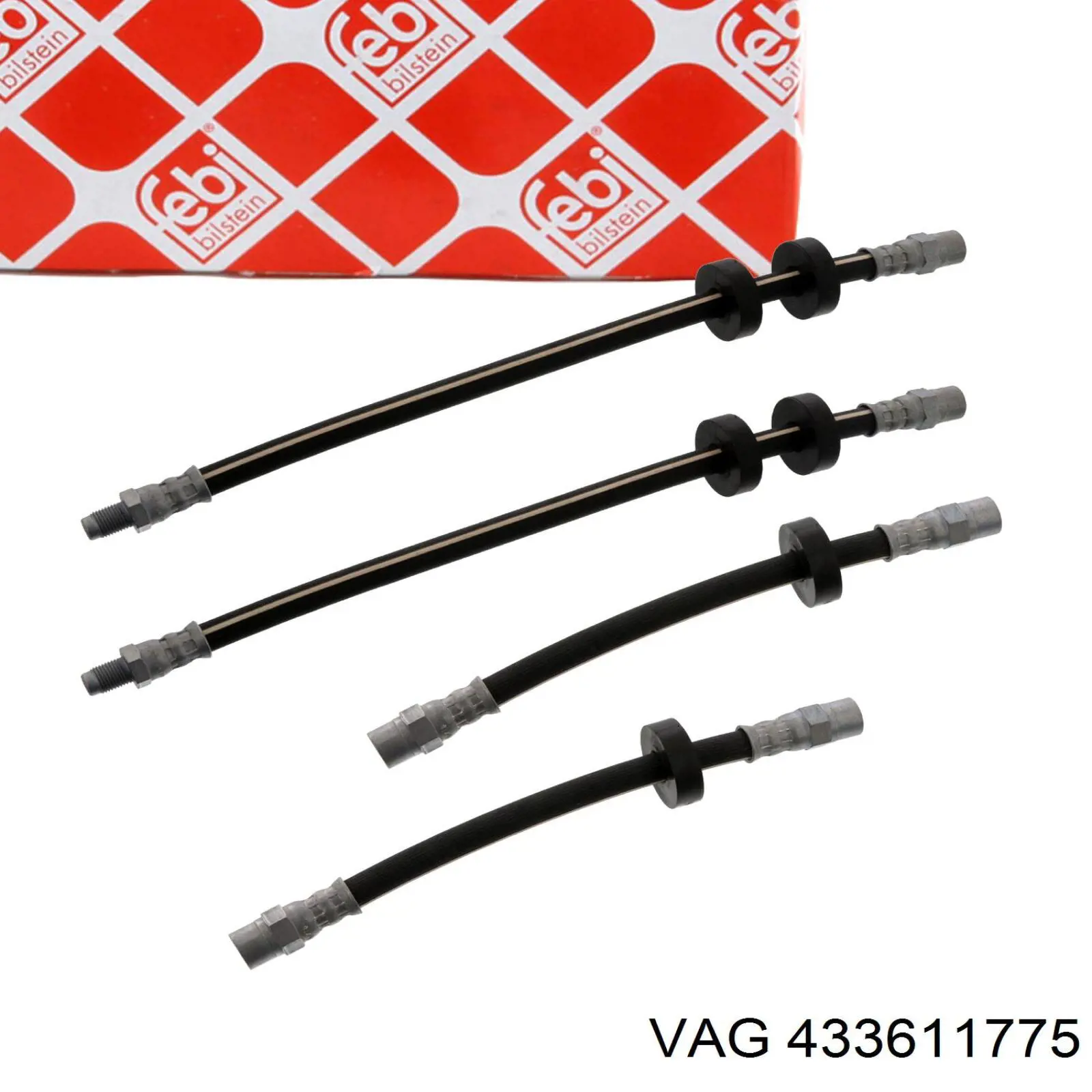 Шланг гальмівний задній 433611775 VAG