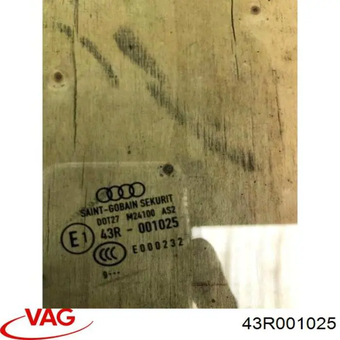 43R001025 VAG Диски литі (легкосплавні, титанові)