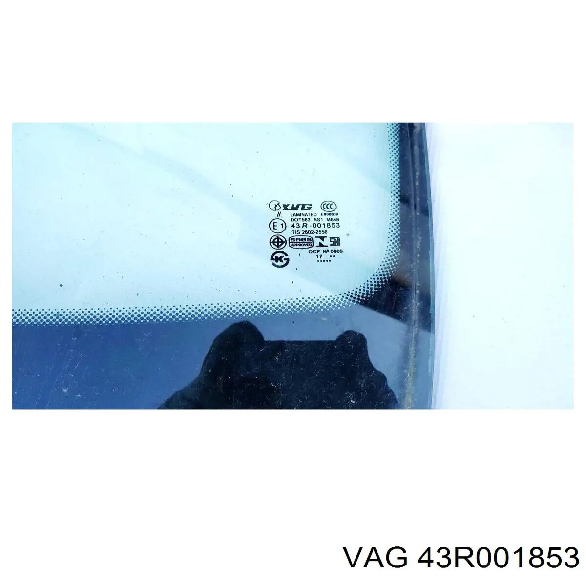 Купити 43R001853 VAG Вікно вітрове
