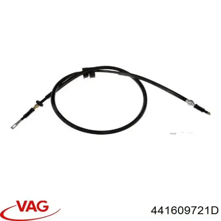 Трос стоянкового гальма задній лівий VAG 441609721D ціна, від 12.91 USD