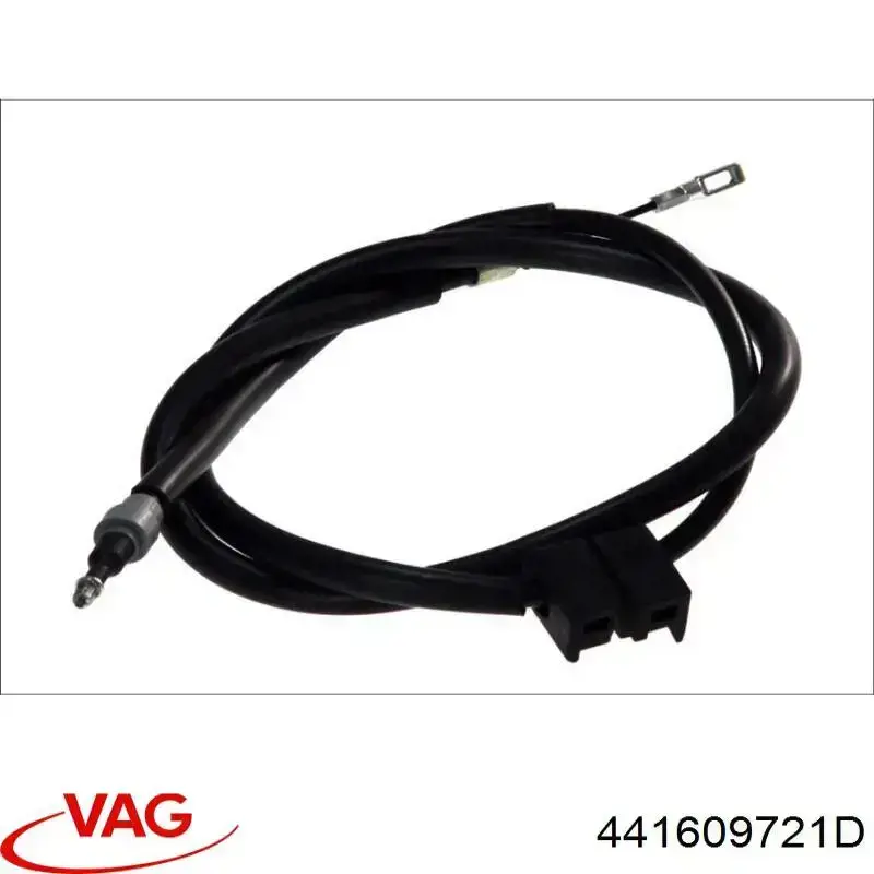 Трос ручного гальма задній, лівий VAG 441609721D