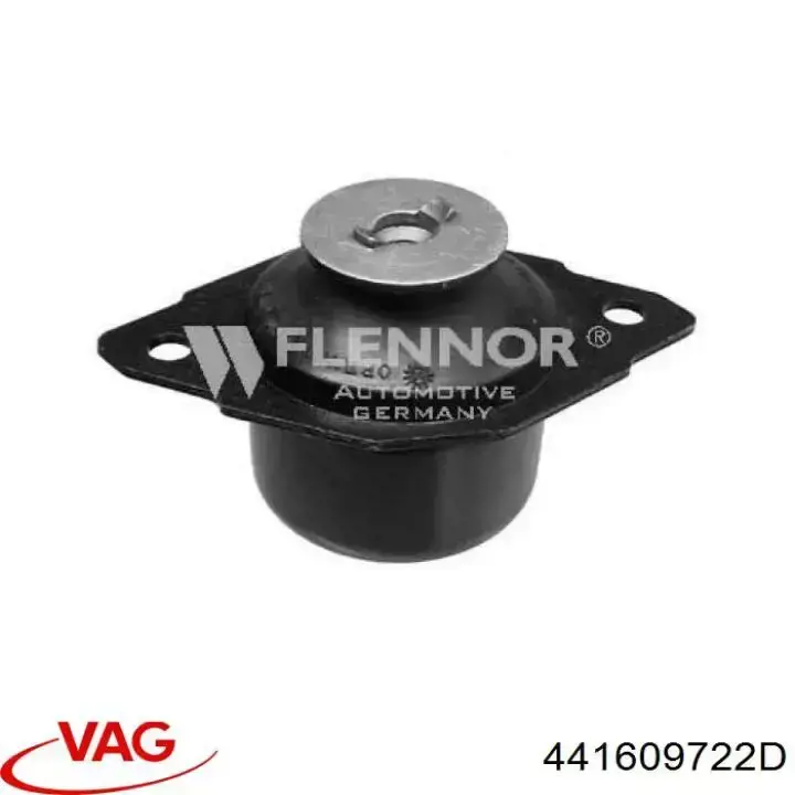 Трос ручника задній правий VAG 441609722D