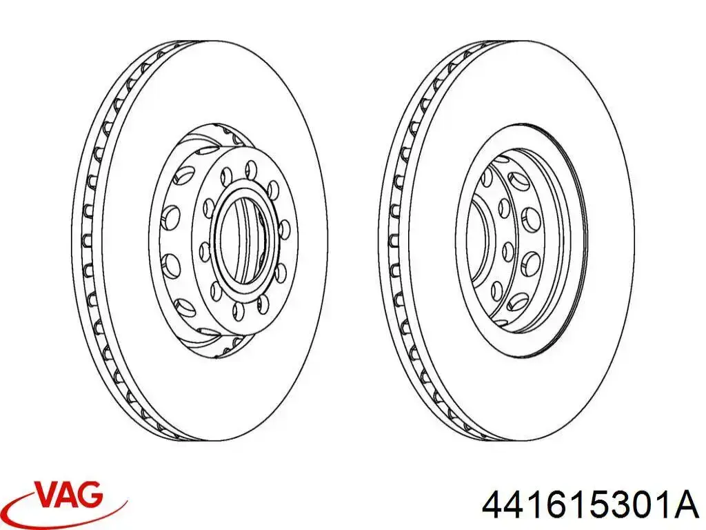 Диск гальмівний передній Jurid/Bendix 561865J
