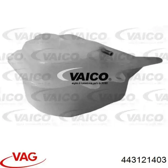 Бачок системи охолодження двигуна розширювальний VAG 443121403 ціна, від 12.65 USD