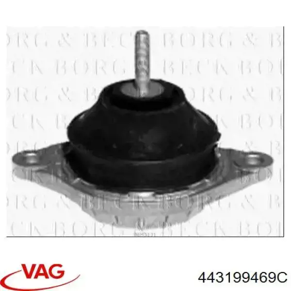 Подушка (опора) двигуна лів./прав. VAG 443199469C ціна, від 25.78 USD