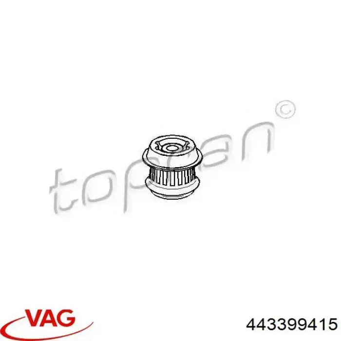 Елементи кріплення VAG 443399415 ціна, від 6.75 USD