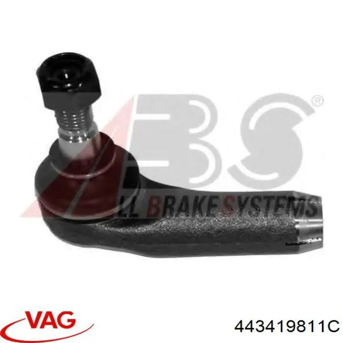 Накінечник поперечної рульової тяги VAG 443419811C ціна, від 6.33 USD