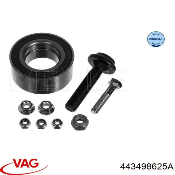 Купити 443498625A VAG Підшипник маточини передньої/задньої