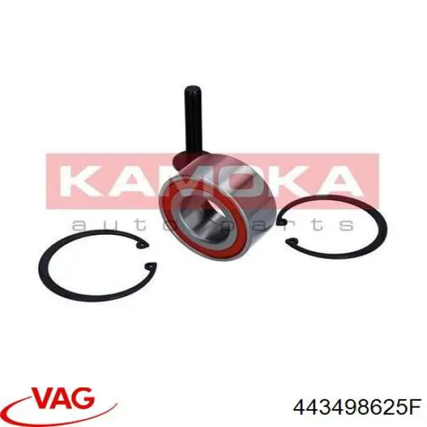 Підшипник маточини передньої/задньої VAG 443498625F