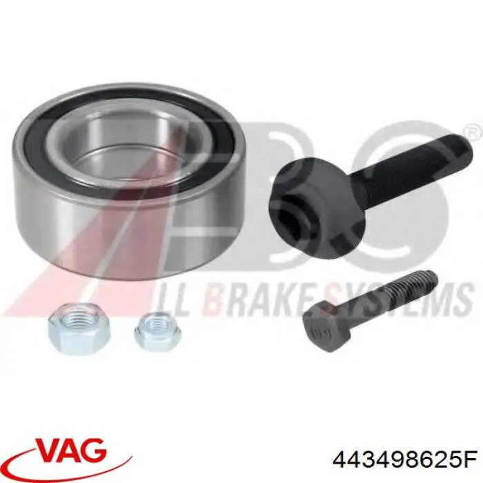 Підшипник маточини передньої/задньої VAG 443498625F ціна, від 17.08 USD