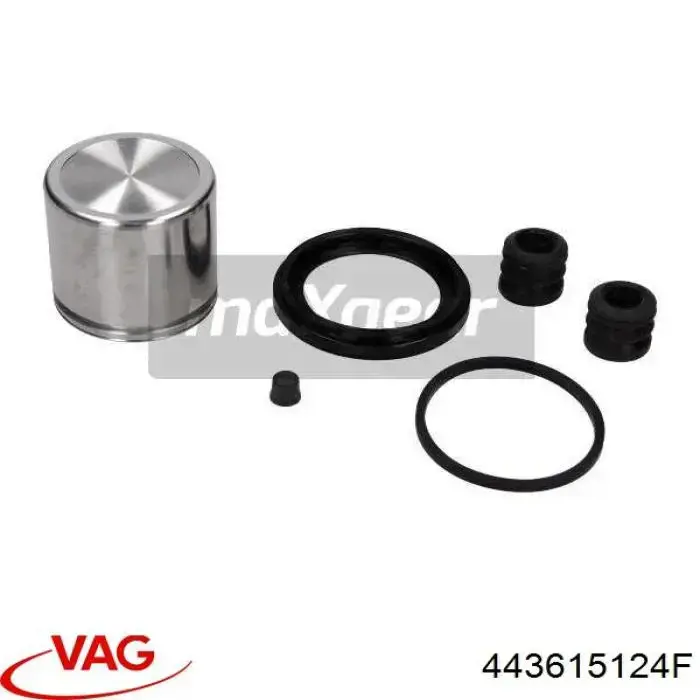 Купити 443615124F VAG Супорт гальмівний передній правий