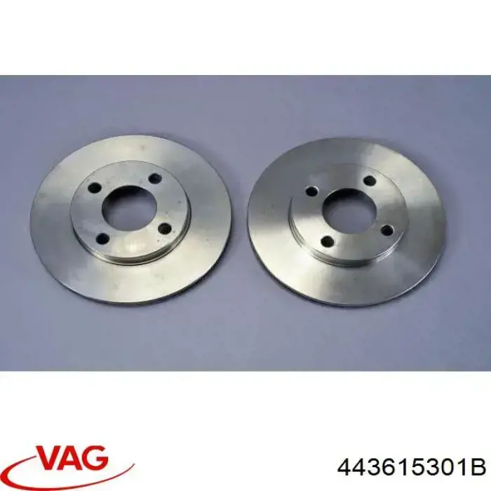 Диск переднього гальма VAG 443615301B ціна, від 26.50 USD