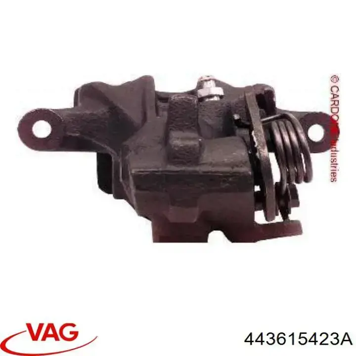 Супорт гальмівний задній лівий VAG 443615423A ціна, від 57.70 USD