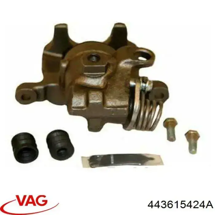 Супорт гальмівний передній правий VAG 443615424A ціна, від 52.56 USD
