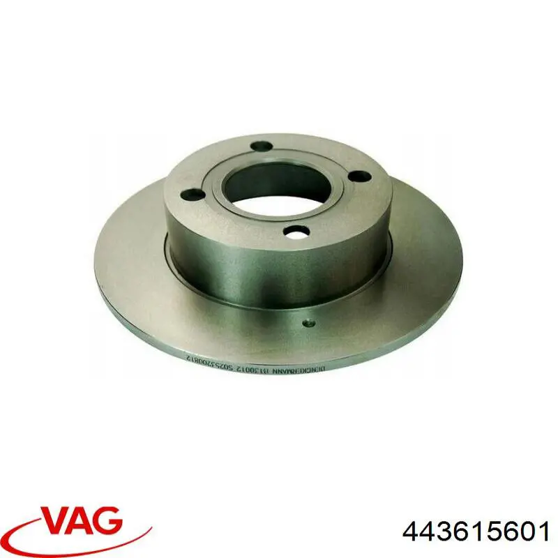 Купити 443615601 VAG Диск заднього гальма