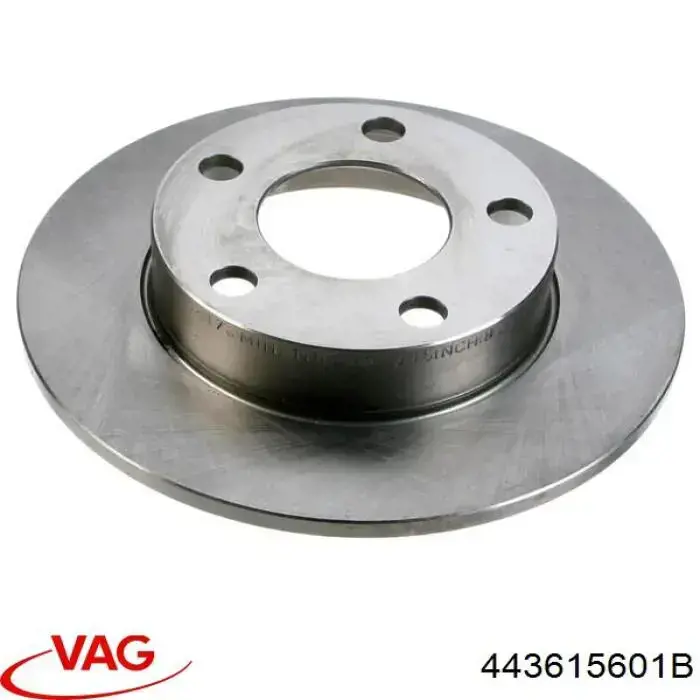 443615601B VAG диск гальмівний задній