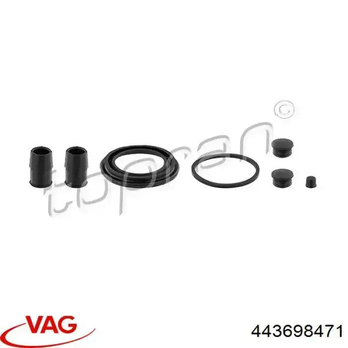 Ремкомплект супорту гальмівного переднього VAG 443698471 ціна, від 4.39 USD