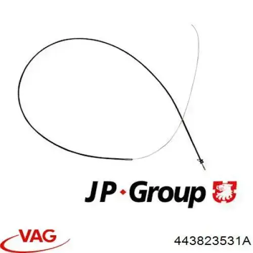 Трос капота 823510001 JP Group