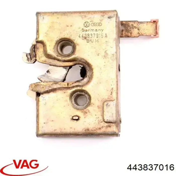 Купити 443837016 VAG Замок дверки правої передньої