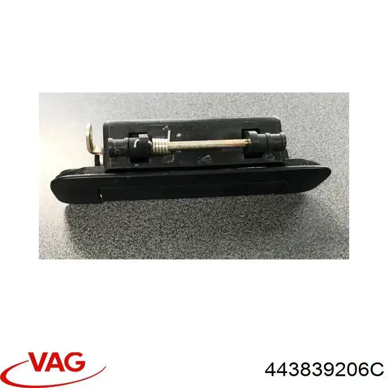 Купити 443839206C VAG Ручка задньої двері зовнішня права