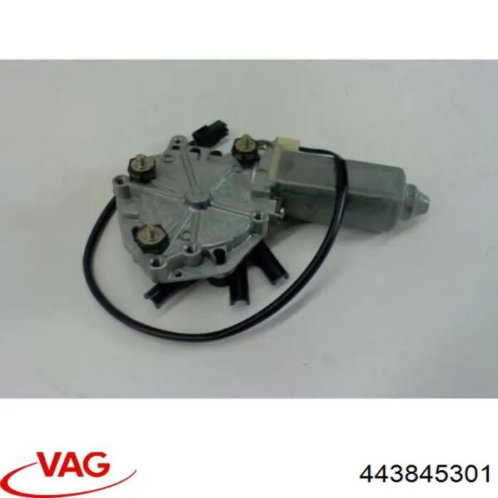443845301 VAG Скло кузова/багажного відсіку, ліве