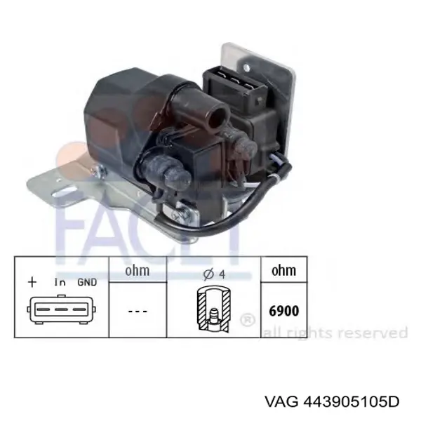 Купити 443905105D VAG Комутатор