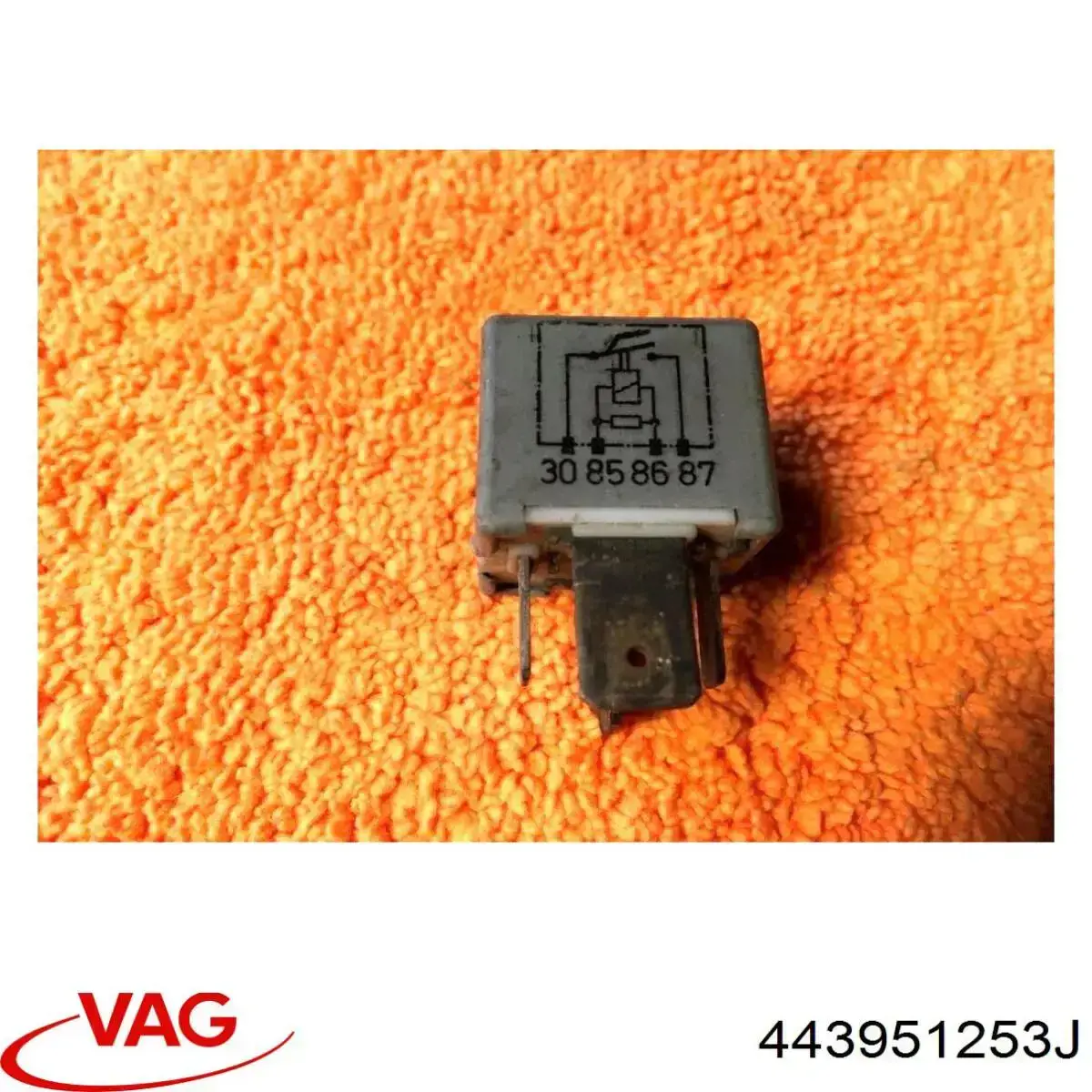 Реле вентилятора VAG 443951253J ціна, від 1.38 USD