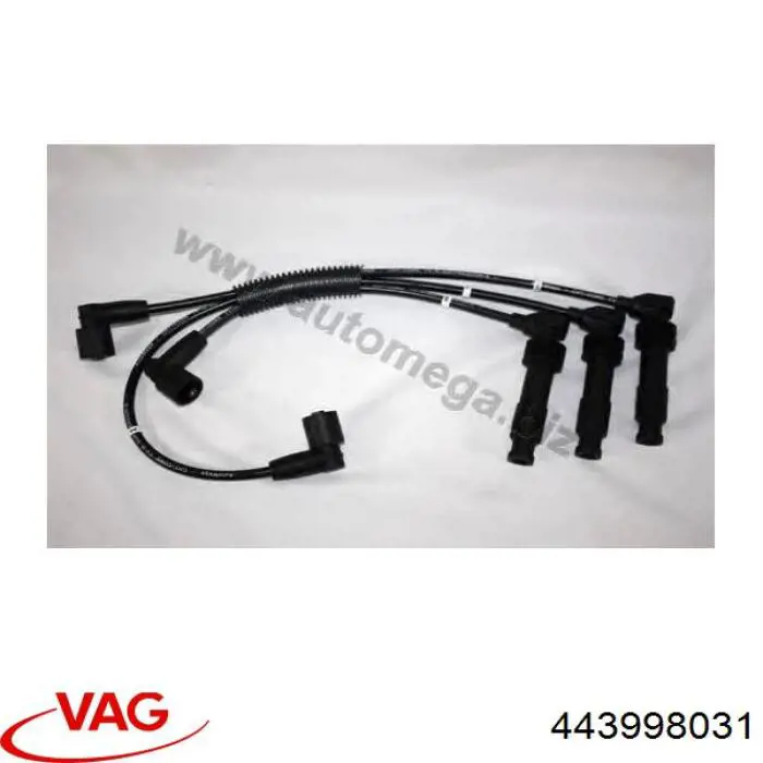 Високовольтні дроти 443998031 VAG