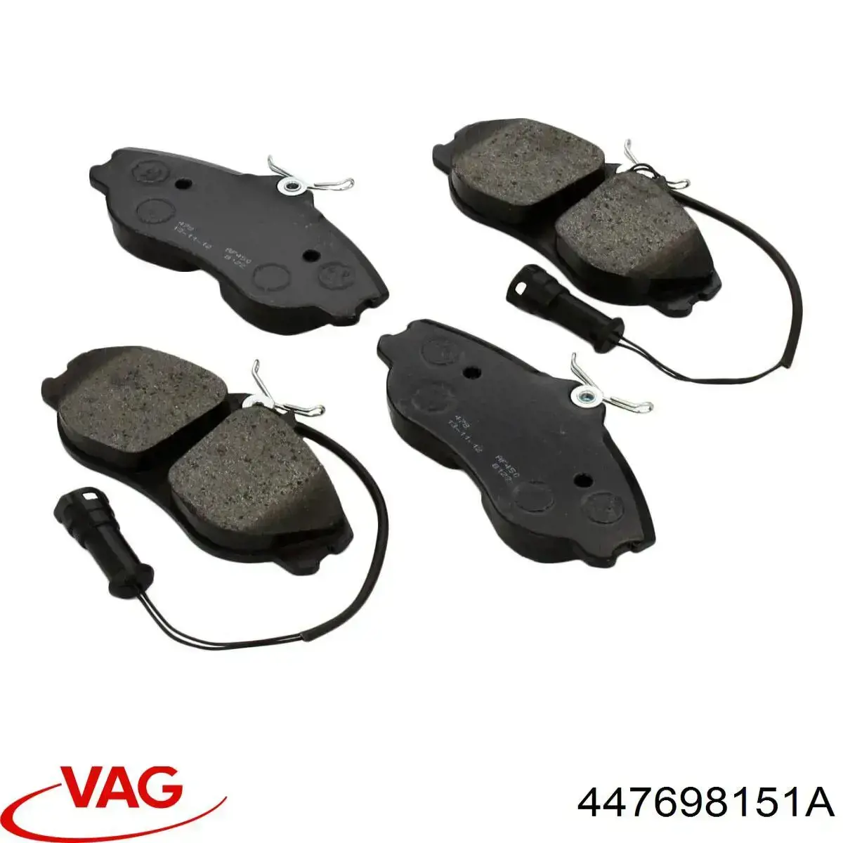 Купити 447698151A VAG Колодки гальмівні передні, дискові