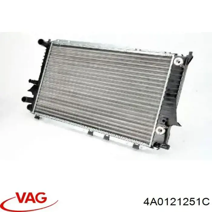 4A0121251C VAG радіатор охолодження двигуна