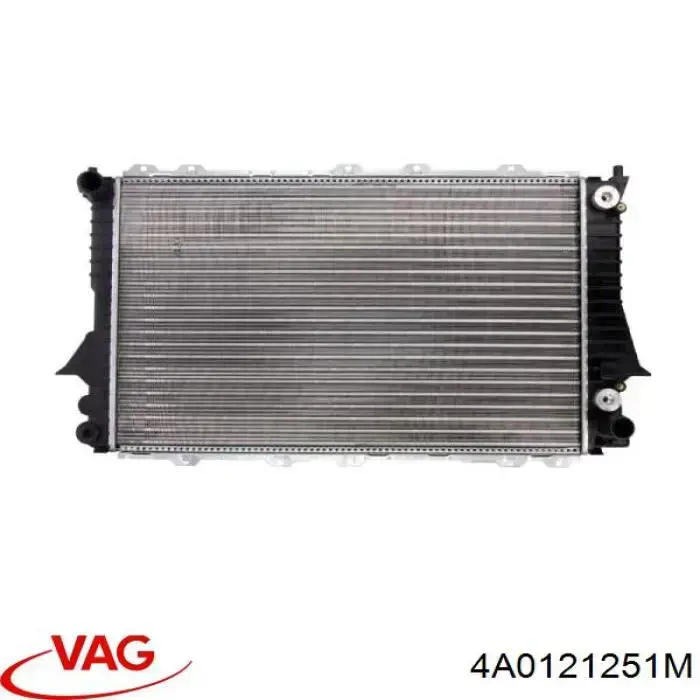 Радіатор основний VAG 4A0121251M ціна, від 67.77 USD