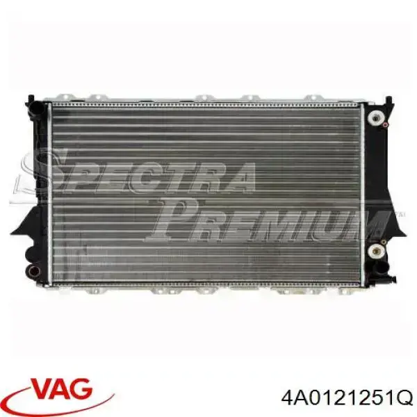 4A0121251Q VAG радіатор охолодження двигуна