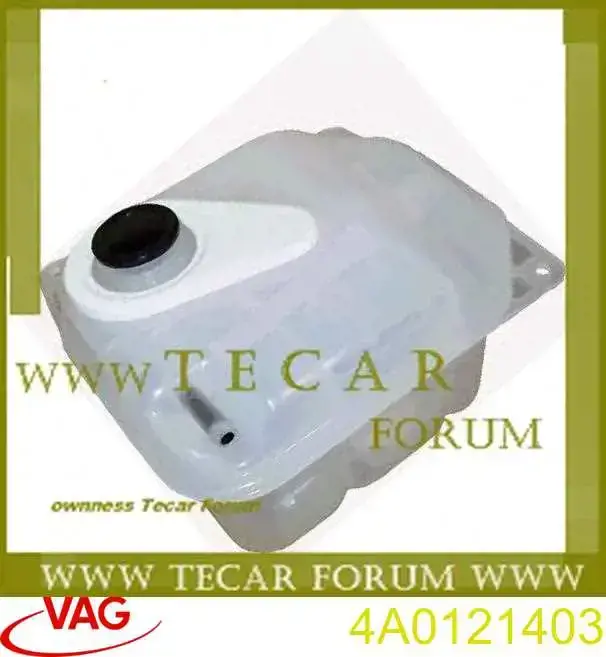 Купити 4A0121403 VAG Водяний бачок системи охолодження