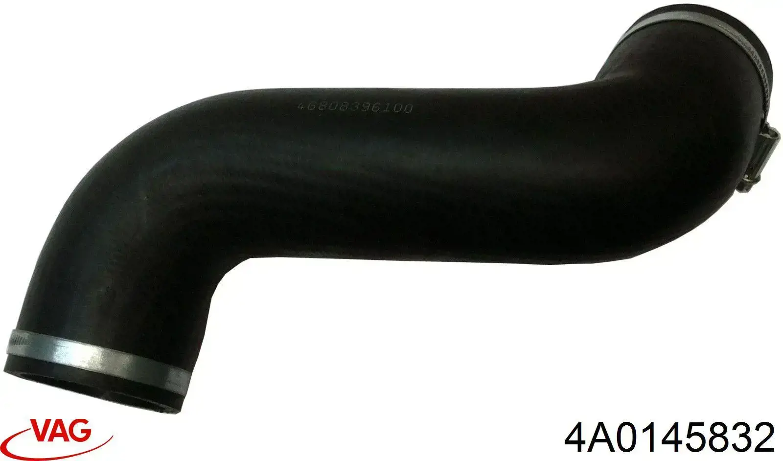 Шланг/патрубок інтеркулера, правий Audi A6 (4A, C4) (Ауді A6)