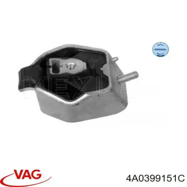Подушка коробки передач 4A0399151C VAG