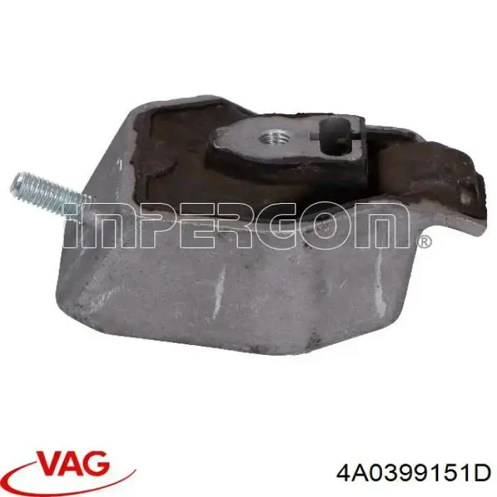 Подушка трансмісії (опора коробки передач) VAG 4A0399151D ціна, від 15.13 USD