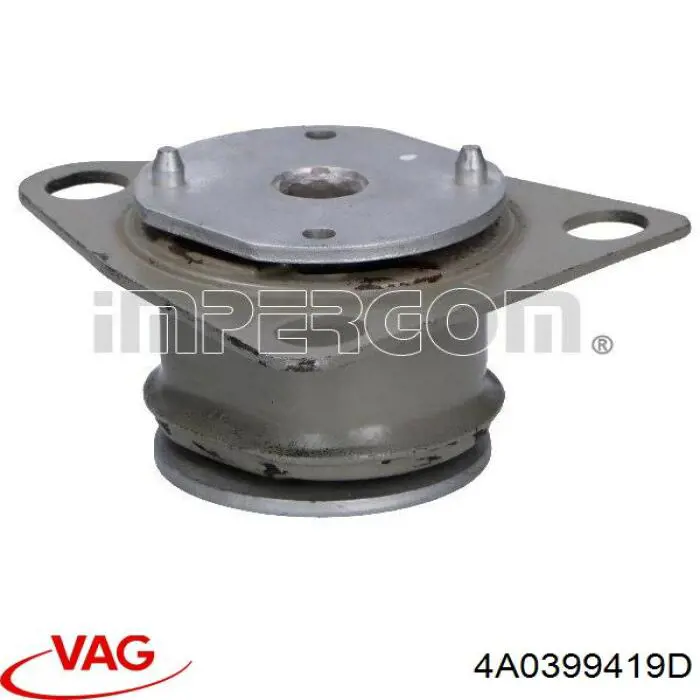 Купити 4A0399419D VAG Сайлентблок передній балки/підрамника