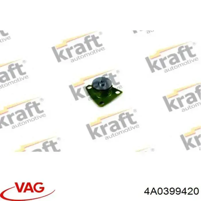 Сайлентблок передній балки/підрамника 4A0399420 VAG
