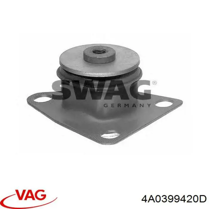 4A0399420D VAG Подушка передньої балки