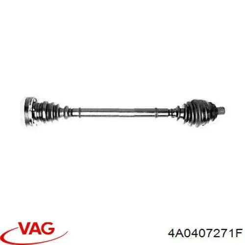 4A0407271CQ VAG Привід лівий