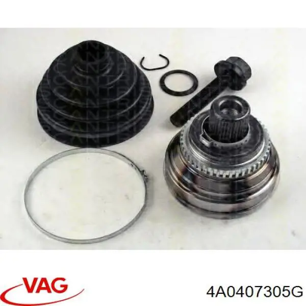 Граната колісна VAG 4A0407305G ціна, від 33.70 USD