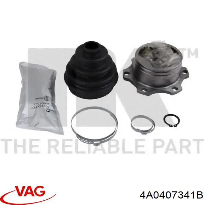 ШРКШ внутрішній, передній VAG 4A0407341B ціна, від 43.62 USD