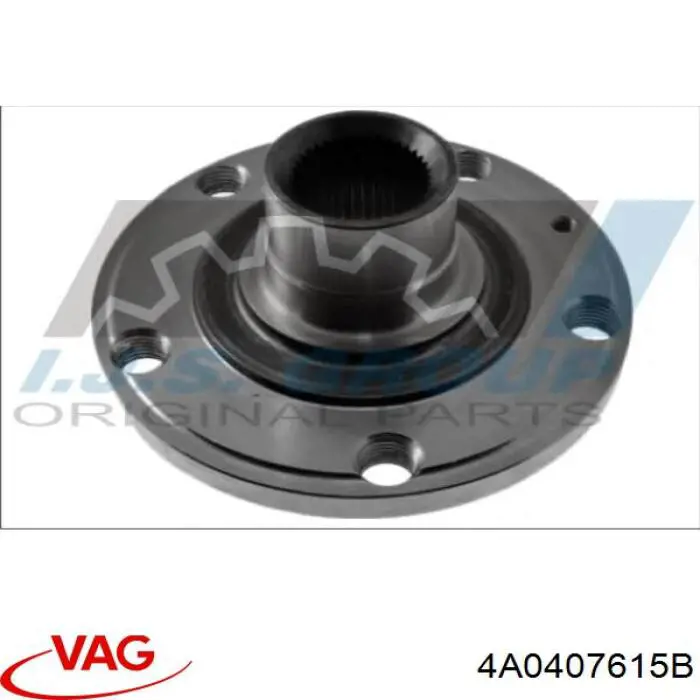 Маточина колеса передня VAG 4A0407615B ціна, від 19.68 USD