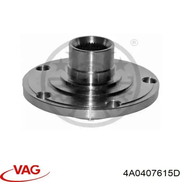 Купити 4A0407615D VAG Маточини передніх коліс