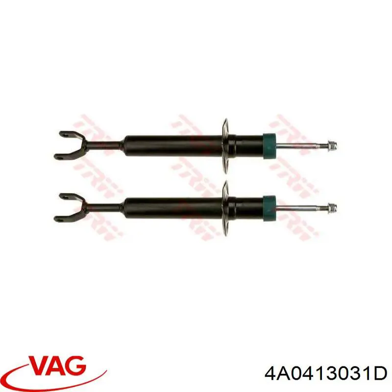 Купити 4A0413031D VAG Амортизатор передньої підвіски