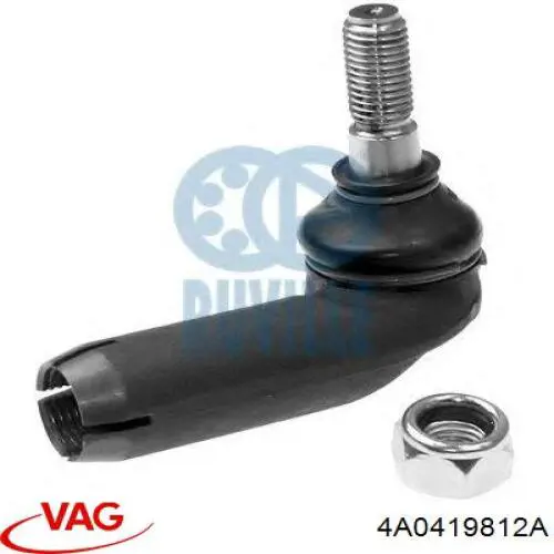 4A0419812A VAG Зовнішній наконечник рульової тяги